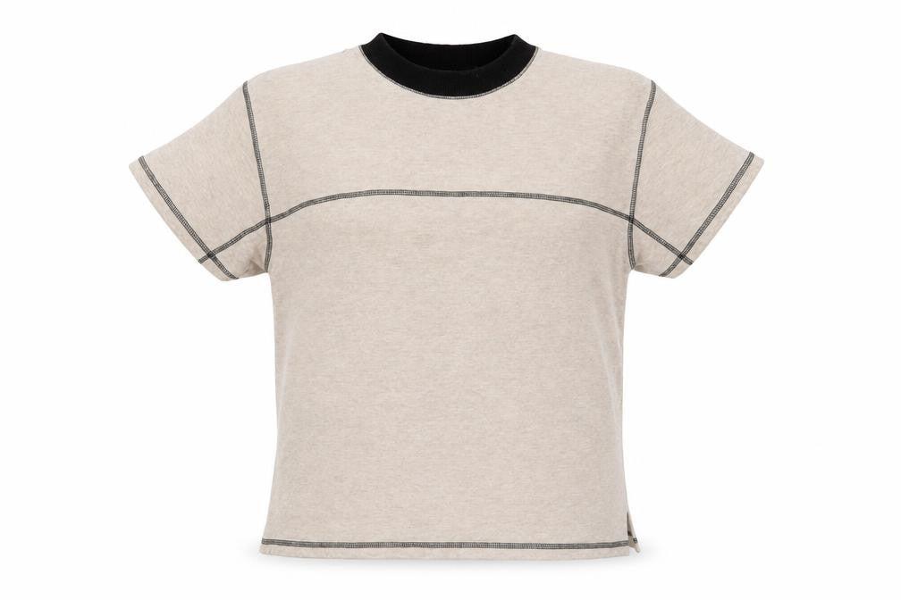Blood Brother Womens Beige Cotton Pullover Sweatshirt Size S Pullover - Embroidered