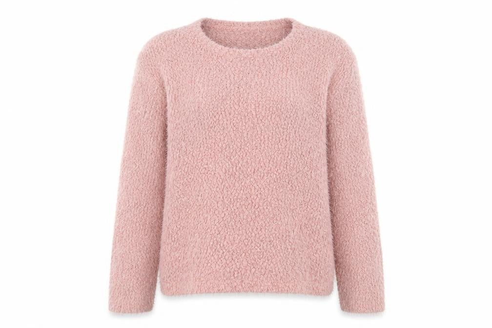 NEXT Womens Pink Crew Neck Polyester Pullover Jumper Size 12