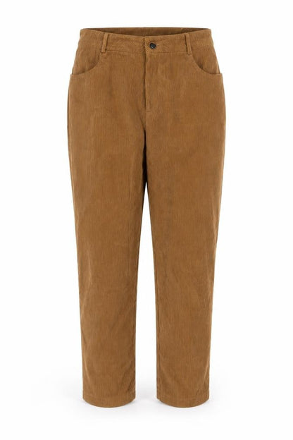 DAZT Womens Brown Polyester Trousers Size XL L25 in Regular Zip