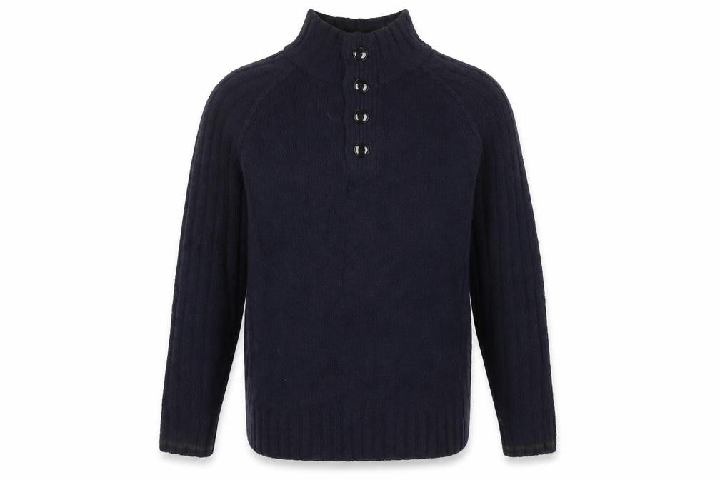 NEXT Mens Blue Polyester Pullover Sweatshirt Size L