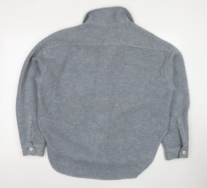 Zara Womens Grey Jacket Size M Button