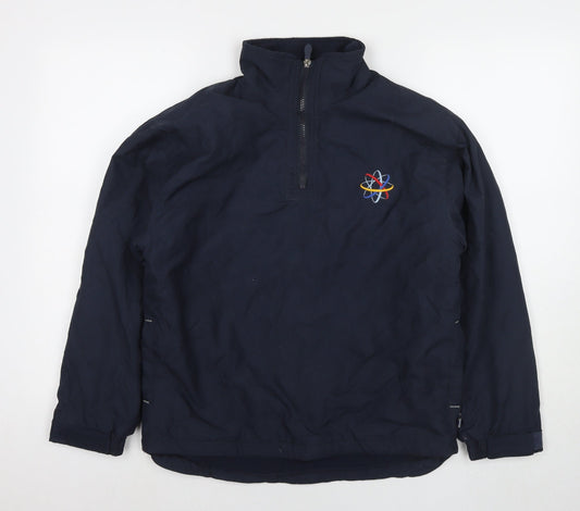 PB Sport Boys Blue Anorak Jacket Size 13 Years Zip