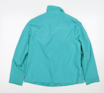 Bonmarché Womens Blue Jacket Size S Zip