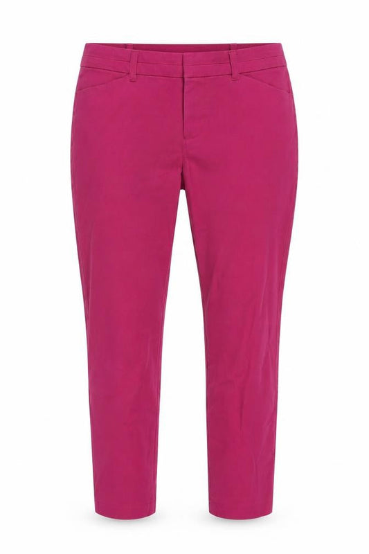 Gap Womens Purple Cotton Blend Cropped Jeans Size 40 in L25 in Slim Zip