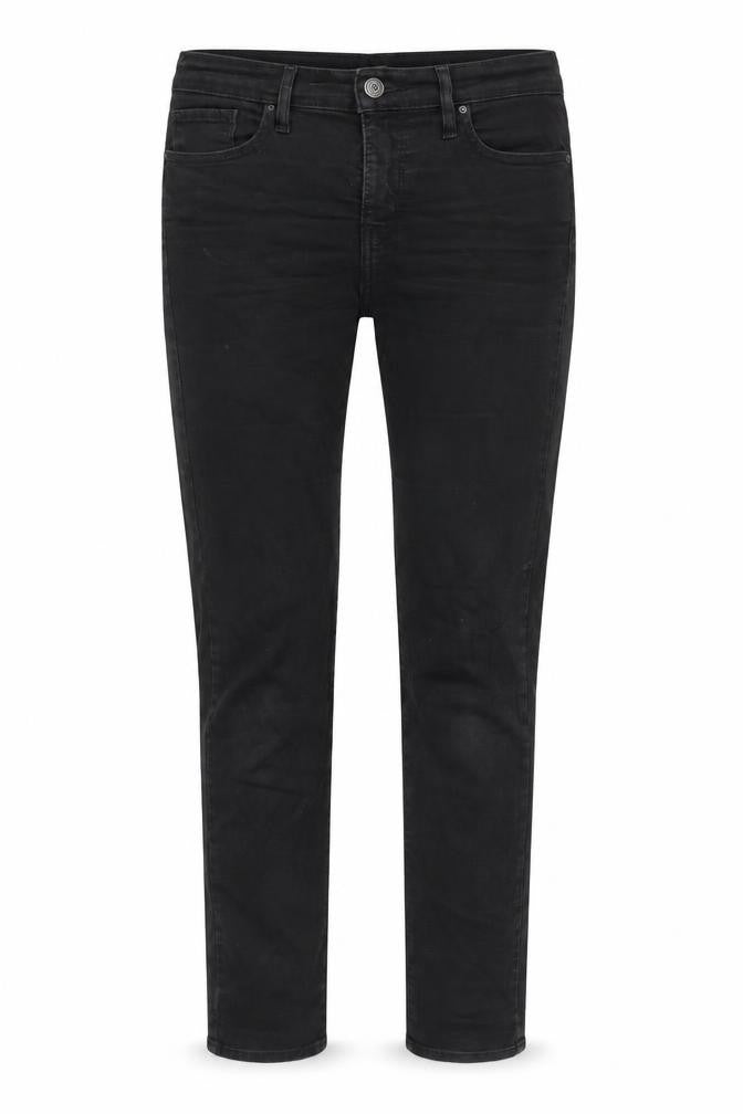 Levi's Womens Grey Cotton Blend Straight Jeans Size 30 in L29 in Slim Zip