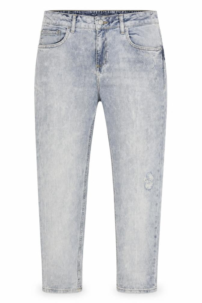 LTB Mens Blue Cotton Blend Straight Jeans Size 34 in L27 in Regular Zip
