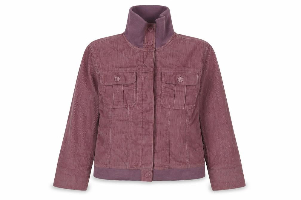 Modern Woman Womens Purple Jacket Size 16 Button