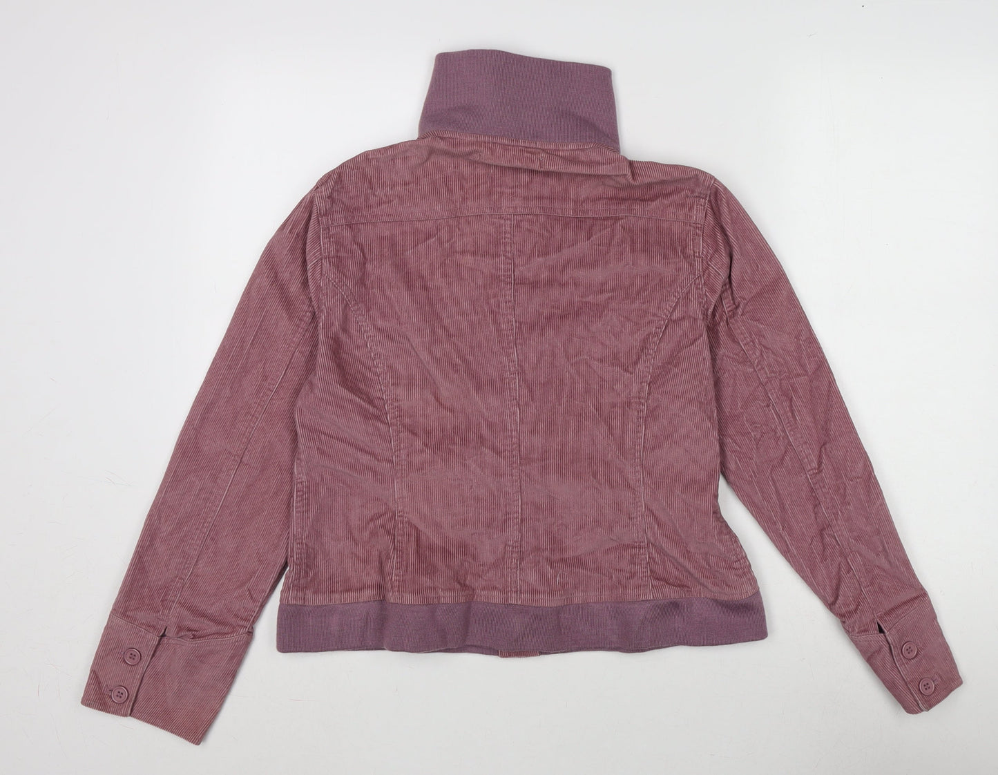Modern Woman Womens Purple Jacket Size 16 Button