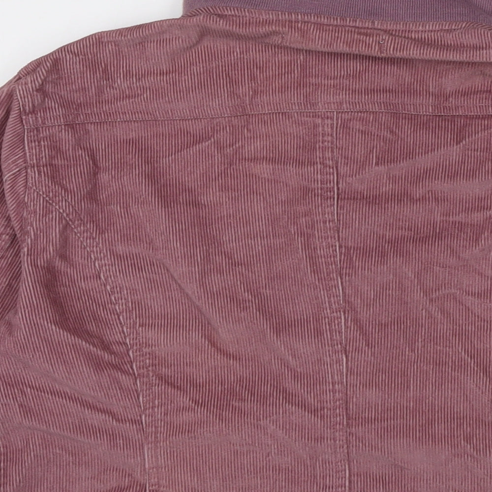 Modern Woman Womens Purple Jacket Size 16 Button