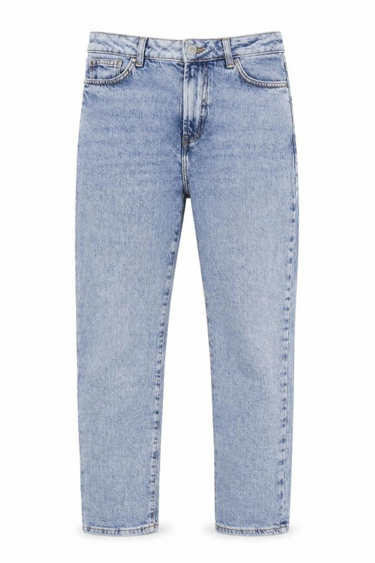 Denim Girls Blue Cotton Skinny Jeans Size 13 Years L27 in Regular Button