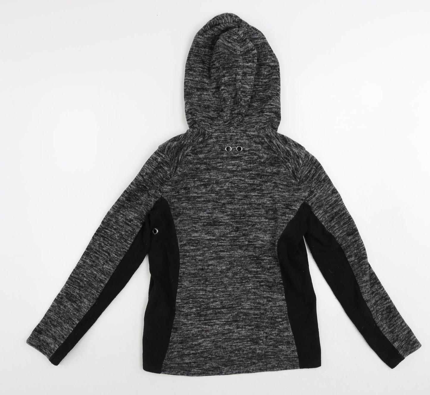 NEXT Womens Grey Jacket Size 8 Zip - Hooded