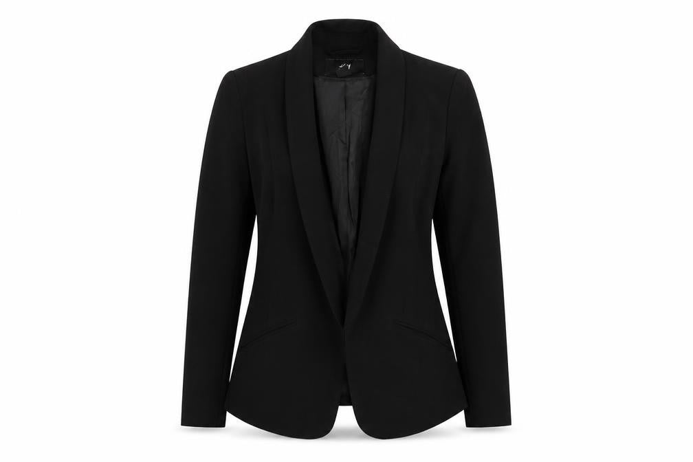 H&M Womens Black Jacket Blazer Size 6 - Open