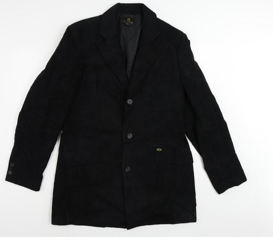 Scotch & Soda Mens Black Jacket Blazer Size XL Button