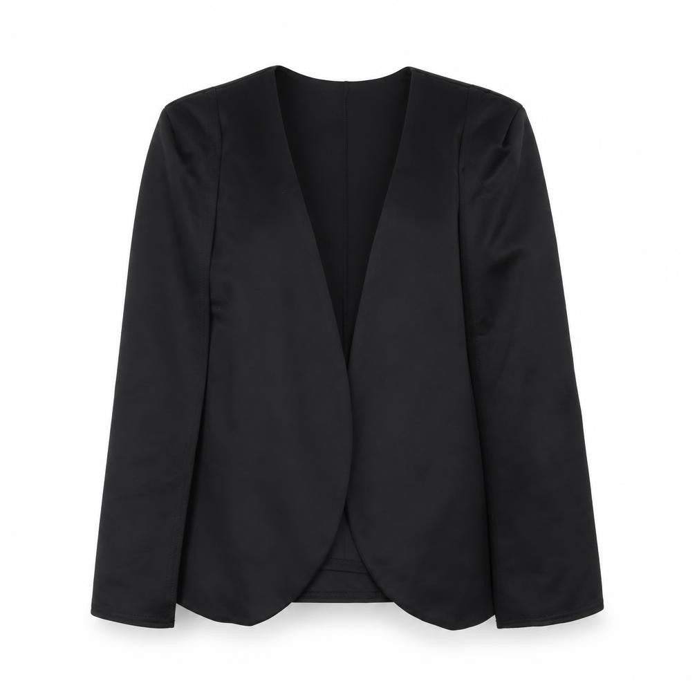 PRETTYLITTLETHING Womens Black Jacket Size 10