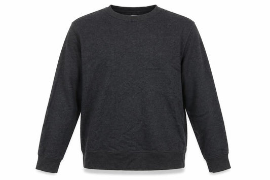 Amazon Mens Grey Cotton Pullover Sweatshirt Size L