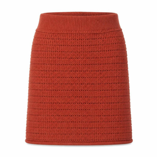 ASOS Womens Brown Acrylic A-Line Skirt Size 6