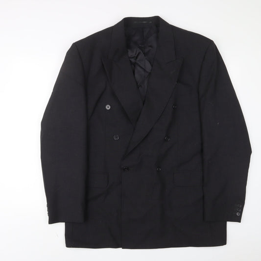 Cambridge Mens Grey Wool Jacket Suit Jacket Size 42 Regular - Inside pockets