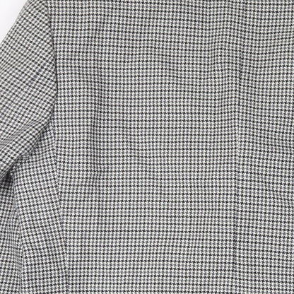 BHS Mens Grey Plaid Wool Jacket Suit Jacket Size 42 Regular