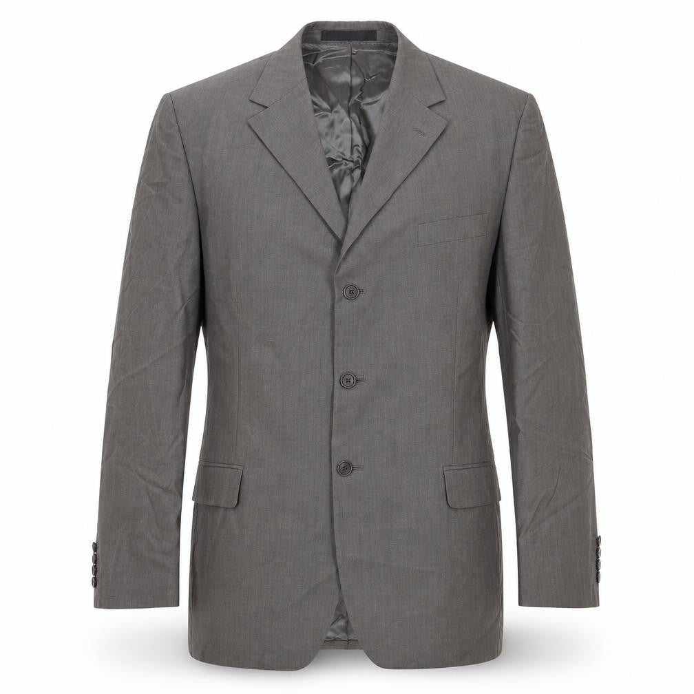 Marks & Spencer Mens Grey Wool Jacket Suit Jacket Size 44 Regular