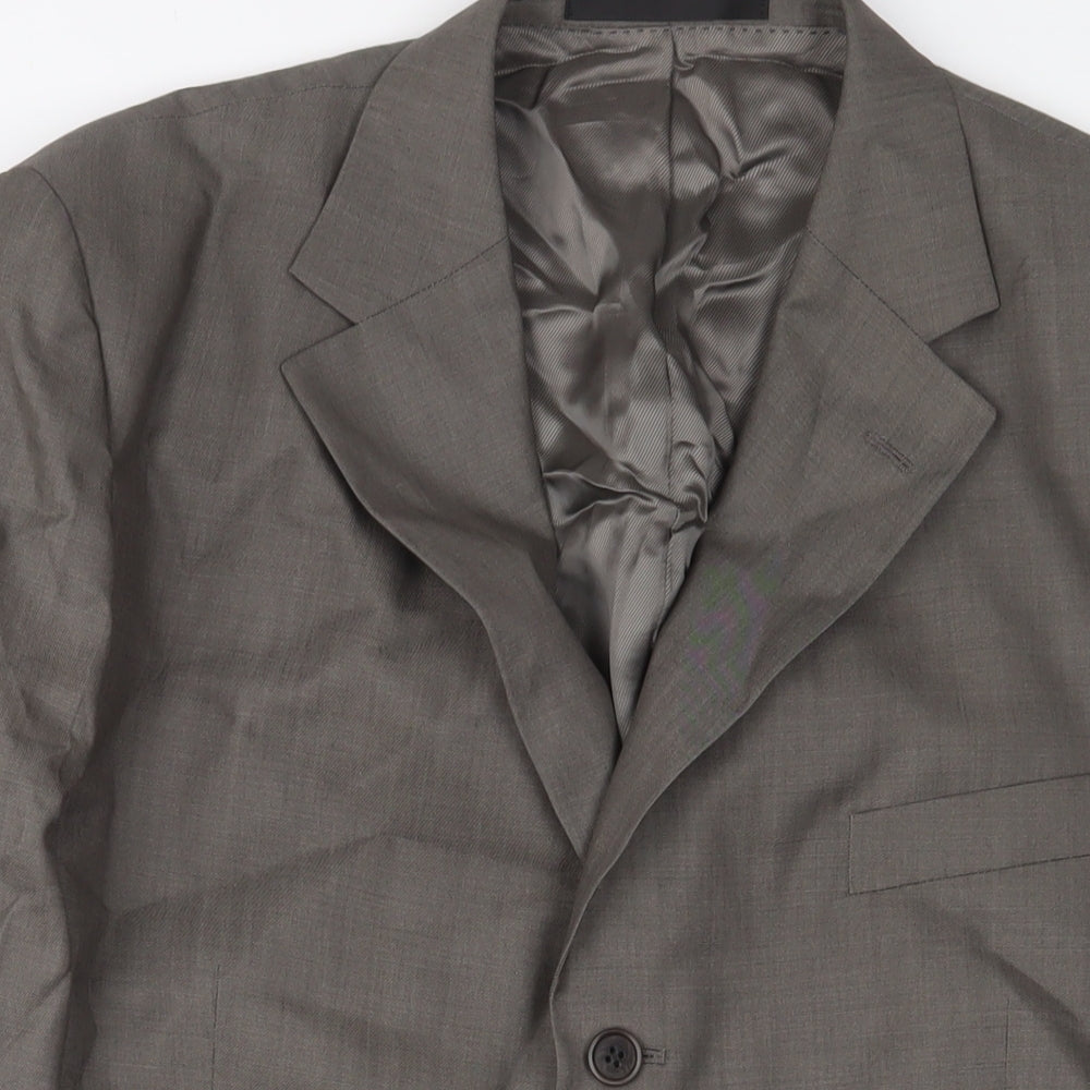 Marks and Spencer Mens Grey Wool Jacket Suit Jacket Size 44 Regular