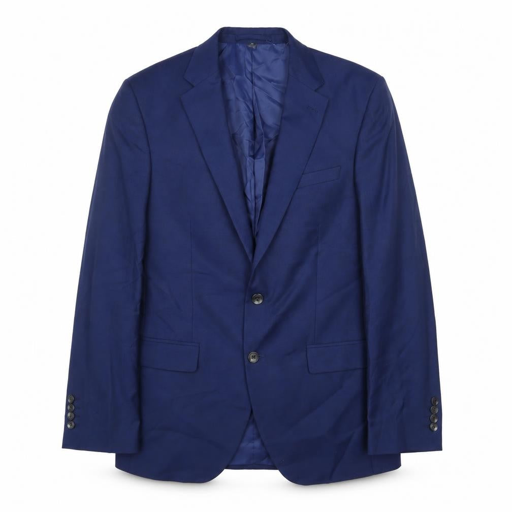 Marks & Spencer Mens Blue Polyester Jacket Suit Jacket Size 40 Regular