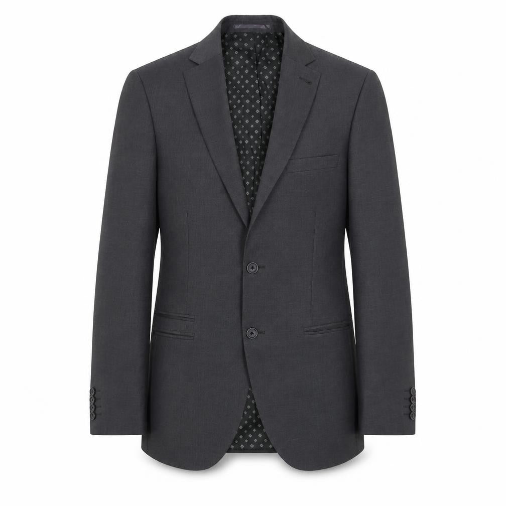 NEXT Mens Grey Polyester Jacket Suit Jacket Size 36 Regular