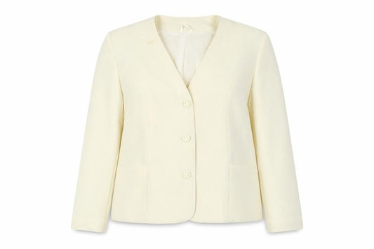 Debenhams Womens Ivory Jacket Size 18 Button