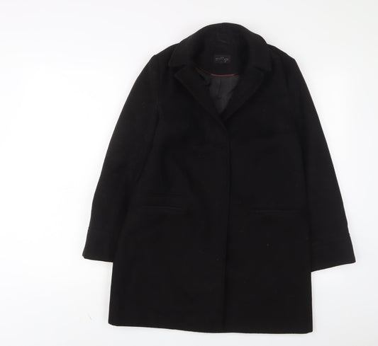 Topshop Womens Black Jacket Size 6 Zip