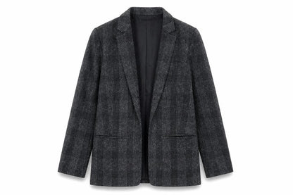 Topshop Womens Grey Jacket Blazer Size 8 - Open
