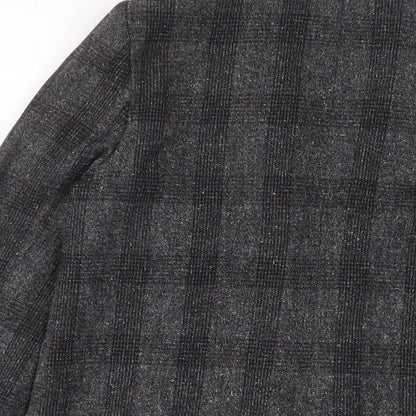 Topshop Womens Grey Jacket Blazer Size 8 - Open