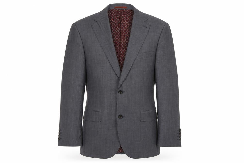NEXT Mens Grey Wool Jacket Suit Jacket Size 40 Regular