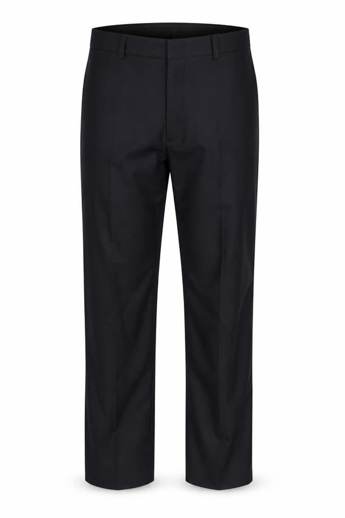 NEXT Mens Grey Polyester Trousers Size 34 in L29 in Regular Button