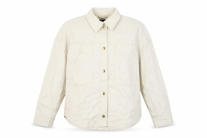 Zara Womens Beige Jacket Size S Snap