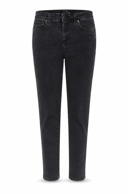 Nexos Womens Grey Cotton Skinny Jeans Size 26 in L28 in Regular Button