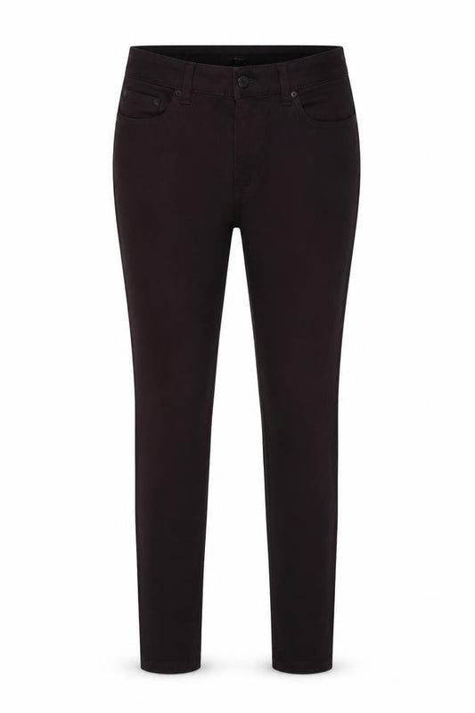 Marks & Spencer Womens Purple Cotton Skinny Jeans Size 12 L28 in Regular Button
