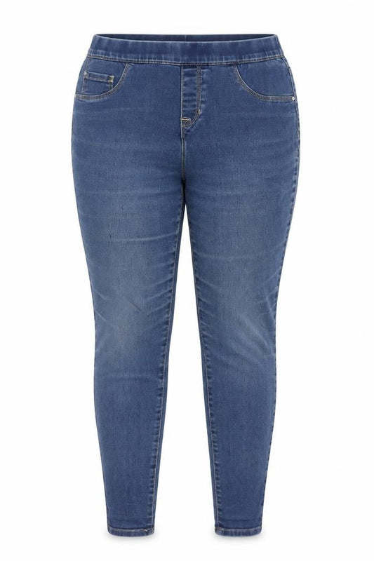 Geroge Womens Blue Cotton Jegging Jeans Size 12 L28 in Regular