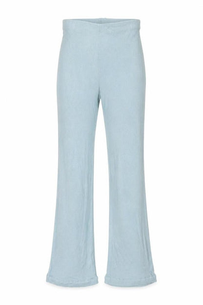 Zara Womens Blue Viscose Trousers Size S L34 in Regular