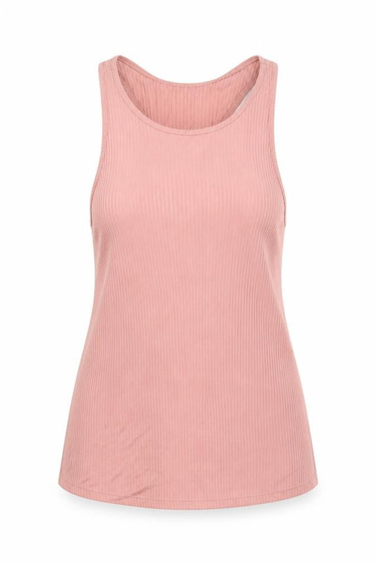 H&M Womens Pink Polyester Basic Tank Size XS Round Neck Pullover