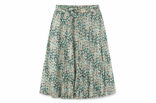H&M Womens Multicoloured Geometric Polyester Maxi Skirt Size L Tie