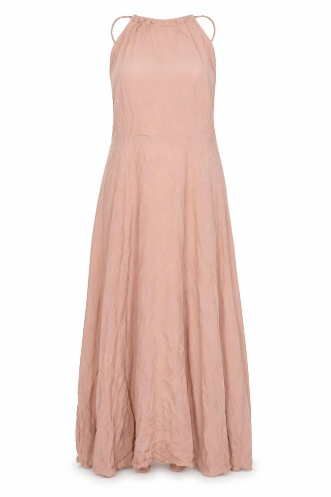 ASOS Womens Beige Viscose Maxi Size 12 Square Neck Zip