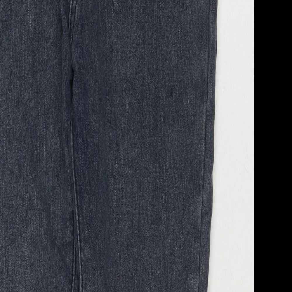 Denim Womens Blue Cotton Skinny Jeans Size 30 in L26 in Regular Zip