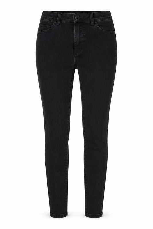 George Womens Grey Cotton Blend Skinny Jeans Size 8 L30 in Regular Zip