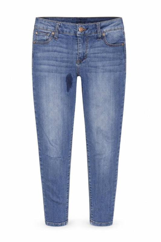 Celebrity Pink Womens Blue Cotton Blend Skinny Jeans Size 26 in L26 in Regular Zip