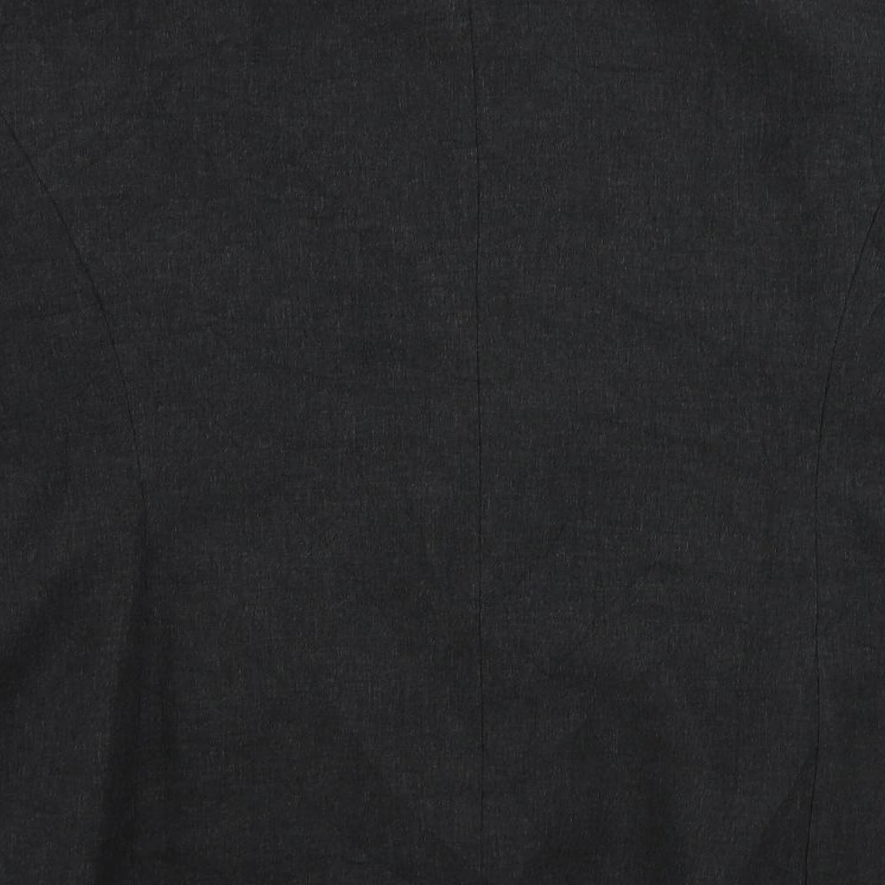 Richards Womens Grey Jacket Blazer Size 18 Button - Vintage