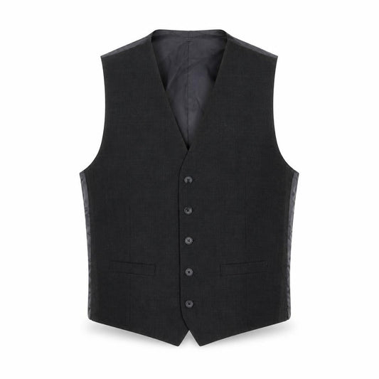 Marks & Spencer Mens Grey Wool Jacket Suit Waistcoat Size 40 Regular