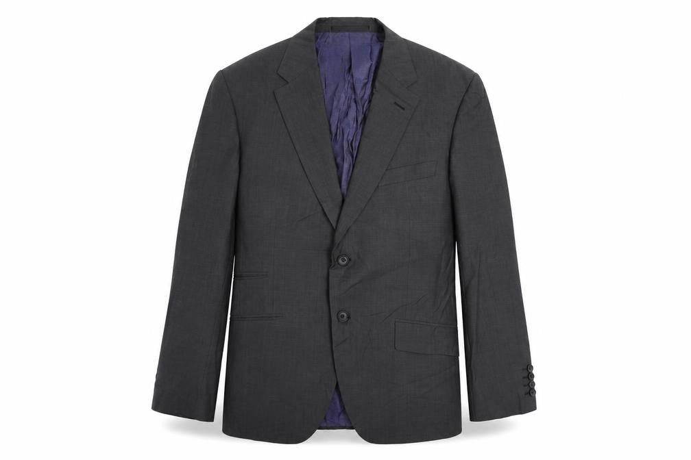 Autograph Mens Grey Wool Jacket Suit Jacket Size 42 Regular