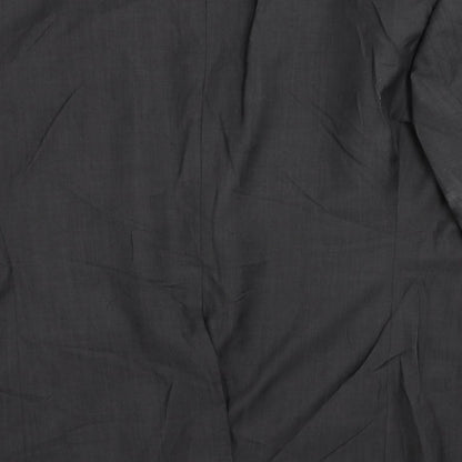 Brand and care label for Autograph men’s grey wool jacket suit jacket, size 42, regular