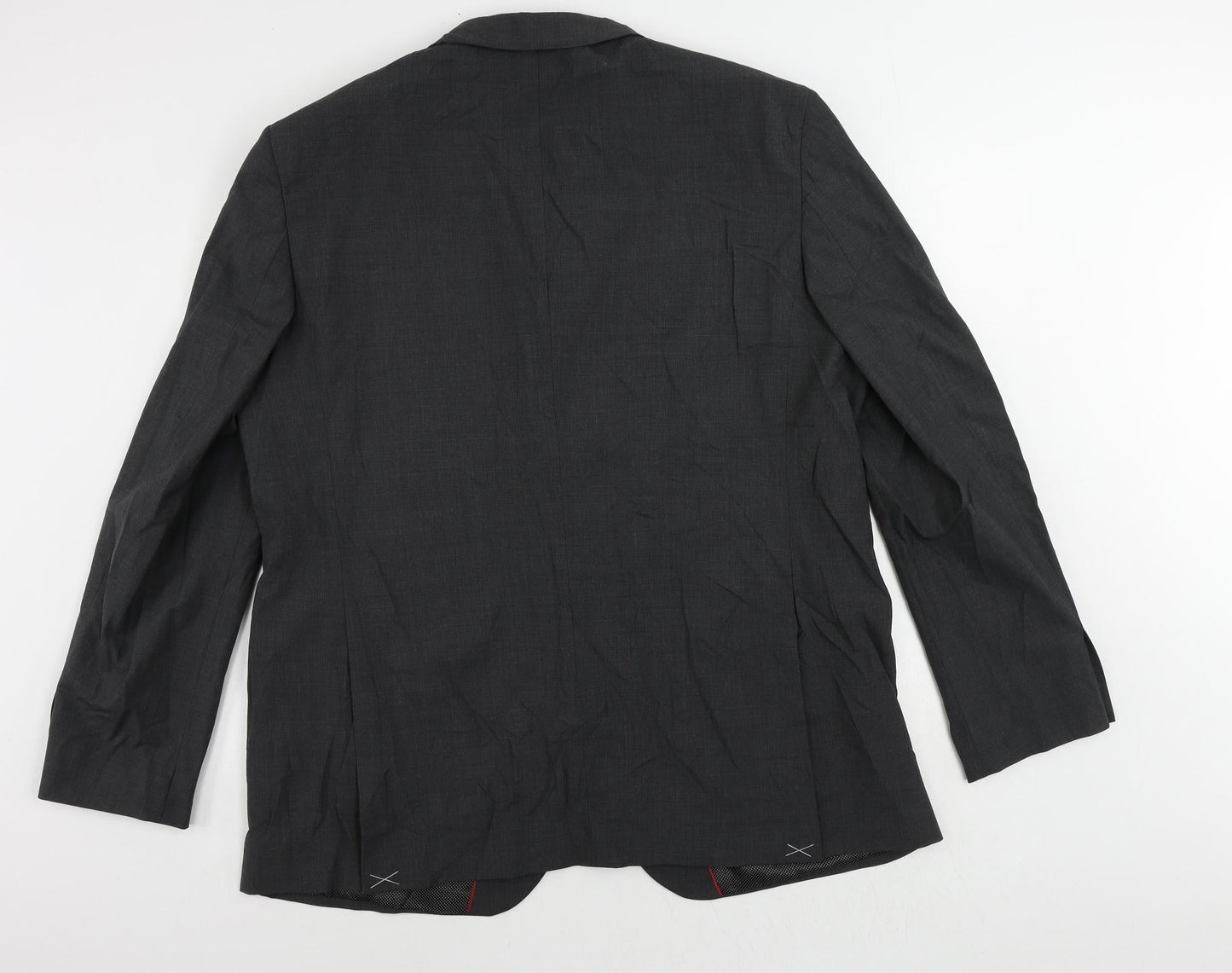 Marks and Spencer Mens Grey Wool Jacket Suit Jacket Size 48 Regular