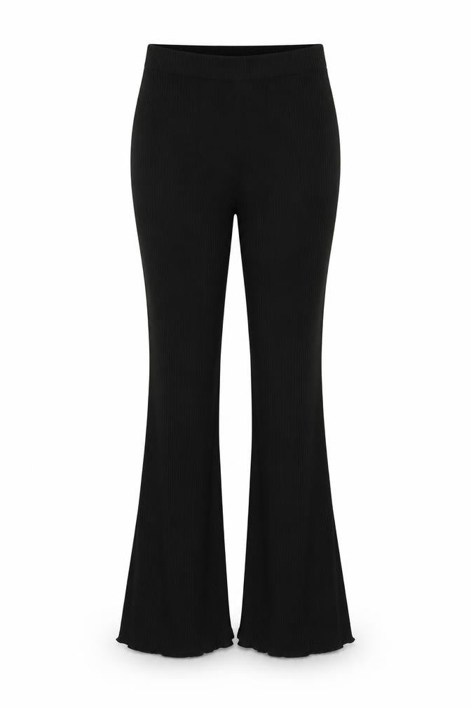 ASOS Womens Black Polyester Trousers Size 10 L28 in Regular
