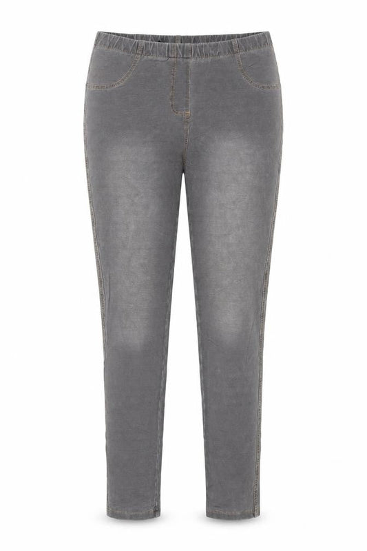 NEXT Womens Grey Cotton Jegging Jeans Size 10 L27 in Regular